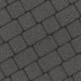 Классико (черный) Стандарт плитка тротуарная Поревит 6 см