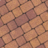 Классико (Осень) Листопад плитка тротуарная Поревит 4 см