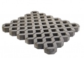 Стандарт газонная решетка из бетона Поревит 40*60*8 см