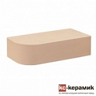 Кирпич печной угловой Лотос КС-керамик 25*12*6,5